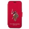 US Polo USFLBKP12LPUGFLRE iPhone 12 ProMax 6,7 czerwony/red book Polo Embroidery Collection